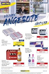 Aktueller METRO Prospekt mit Gerolsteiner, "Wochenangebote Händler + Monats-Mix", Seite 1