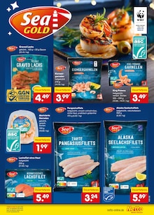 Lachs im aktuellen Netto Marken-Discount Prospekt (Bergisch Gladbach) Lachs im Netto Marken-Discount Prospekt "Aktuelle Angebote" mit 61 Seiten (Bergisch Gladbach)