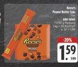 Peanut Butter Cups Angebote von Reese's bei E center Würzburg für 1,59 €