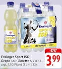 Aktuelles Sport ISO Grape oder Limette Angebot bei EDEKA in Pforzheim ab 3,99 €