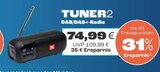 TUNER2 DAB/DAB+-Radio von JBL im aktuellen EDEKA Prospekt für 74,99 €