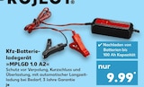 Kfz-Batterieladegerät »MPLGD 1.0 A2« von PROJEC im aktuellen Kaufland Prospekt für 9,99 €