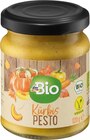 Kürbis-Pesto von dmBio für 2,45 € bei dm-drogerie markt im Angebot Kürbis-Pesto von dmBio im aktuellen dm-drogerie markt Prospekt
