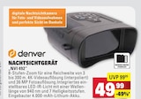 Nachtsichtgerät NVI 492 Angebote von Denver bei Marktkauf Tübingen für 49,99 €