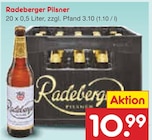 Pilsner im Angebot bei Netto Marken-Discount in Flensburg Pilsner Angebote von Radeberger bei Netto Marken-Discount Flensburg für 10,99 €