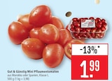 Marktkauf Holzgerlingen - Mini Pflaumentomaten Angebot im Prospekt Mini Pflaumentomaten bei Marktkauf im Holzgerlingen Prospekt für 1,99 €