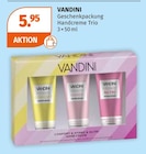 Geschenkpackung Handcreme Trio Angebote von VANDINI bei Müller Friedrichshafen für 5,95 €