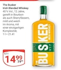 The Busker Irish Blended Whiskey im Angebot bei GLOBUS in Kaarst The Busker Irish Blended Whiskey Angebote bei GLOBUS Kaarst für 14,99 €