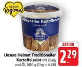 Traditioneller Kartoffelsalat Angebote von Unsere Heimat bei EDEKA Koblenz für 2,29 €