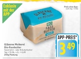 Bio-Fassbutter von Gläserne Molkerei für 3,49 € bei E center im Angebot Bio-Fassbutter von Gläserne Molkerei im aktuellen E center Prospekt