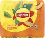 Thé glacé saveur pêche - LIPTON en promo chez Monoprix Thé glacé saveur pêche - LIPTON dans le catalogue Monoprix