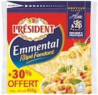 Emmental Râpé Fondant - Président dans le catalogue Netto