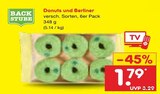 Donuts und Berliner bei Netto Marken-Discount im Prospekt "" für 1,79 €
