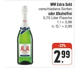nah und gut Dresden - MM Extra Sekt Angebot im Prospekt MM Extra Sekt bei nah und gut im Dresden Prospekt für 2,99 €