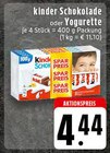 Schokolade im Angebot bei E center in Wuppertal Schokolade Angebote von Kinder bei E center Wuppertal für 4,44 €