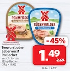 Teewurst bei Markant Nordwest im Neuenkirchen Prospekt für 1,49 €