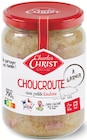 Choucroute aux petits lardons à garnir - CHARLES CHRIST - Intermarché Super à Reims Choucroute aux petits lardons à garnir - CHARLES CHRIST en promo chez Intermarché Super Reims à 1,10 €