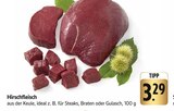 Hirschfleisch bei E center im Prospekt "" für 3,29 €