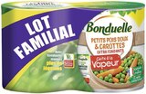 Petits Pois Doux & Carottes Cuisson Vapeur - Bonduelle dans le catalogue Supermarchés Match