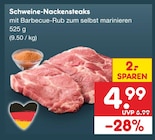Aktuelles Schweine-Nackensteaks Angebot bei Netto Marken-Discount in Dresden ab 4,99 €