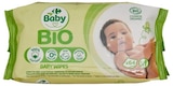 Lingettes Bio Sans Parfum - CARREFOUR BABY BIO en promo à 1,86 € chez Carrefour Lingettes Bio Sans Parfum - CARREFOUR BABY BIO dans le catalogue Carrefour