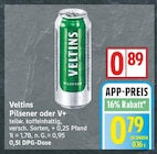 Pilsener von Veltins für 0,79 € bei EDEKA im Angebot Pilsener von Veltins im aktuellen EDEKA Prospekt