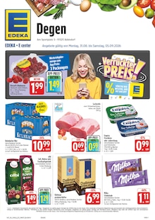 EDEKA Prospekt der KW 35 "Wir lieben Lebensmittel!" Aktueller EDEKA Prospekt "Wir lieben Lebensmittel!" Seite 1 von 40 Seiten