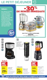Promos Blender dans le catalogue "PARTAGEONS LE GOÛT DU MIEUX MANGER" de Carrefour Blender en promo dans le catalogue Carrefour à la page 19