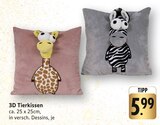 3D Tierkissen Angebote bei E center Aalen für 5,99 €