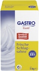 frische Schlagsahne Angebote von Gastro Frischli bei Metro Neunkirchen für 18,14 €