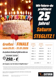 MediaMarkt Saturn Prospekt für Berlin: "25 Jahre! Saturn Steglitz!", 1 Seite, 29.01.2026 - 31.01.2026
