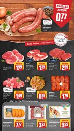 Aktueller REWE Prospekt mit Schweinefleisch, "Dein Markt", Seite 8
