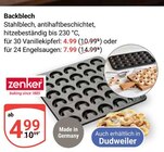 Backblech für 30 Vanillekipferl im Angebot bei GLOBUS in Saarbrücken Backblech für 30 Vanillekipferl Angebote von Zenker bei GLOBUS Saarbrücken für 4,99 €