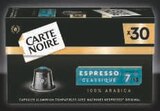 Cafe capsules - CARTE NOIRE en promo chez Super U Valence à 3,22 €