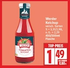 Ketchup von Werder für 1,49 € bei EDEKA im Angebot Ketchup von Werder im aktuellen EDEKA Prospekt