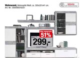 Wohnwand Angebote bei Opti-Wohnwelt Regensburg für 299,00 €