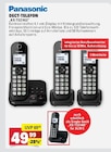 DECT-Telefon KX-TGC463 im Angebot bei E center in Mannheim DECT-Telefon KX-TGC463 Angebote von Panasonic bei E center Mannheim für 34,99 €