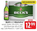 E center - Alkoholfrei Angebot im Prospekt Alkoholfrei bei E center im Prospekt "" für 12,99 €