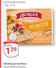 Konfitüre im Angebot bei GLOBUS in Saarbrücken Konfitüre Angebote von Mühlhäuser bei GLOBUS Saarbrücken für 1,29 €