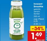 Aktuelles Smoothie Angebot bei Netto Marken-Discount in Duisburg ab 1,49 €