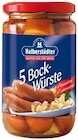 6 Wiener-Würstchen oder 5 Bock-Würste Angebote von HALBERSTÄDTER bei Penny Altenburg für 3,99 €