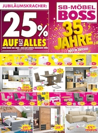 Möbel & Einrichtung Prospekt von SB Möbel Boss in Crimmitschau Aktueller SB Möbel Boss Möbel & Einrichtung Prospekt für Crimmitschau: GEILE PREISE! mit 2} Seiten, 31.01.2026 - 06.02.2026