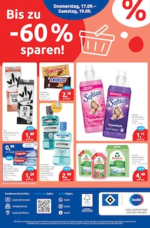 Waschmittel im aktuellen budni Prospekt (Hamburg) Waschmittel im budni Prospekt "drogeriemarkt" mit 10 Seiten (Hamburg)