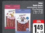 Hunde-Snacks im Angebot bei EDEKA in Bautzen Hunde-Snacks Angebote von Dokas bei EDEKA Bautzen für 1,49 €