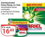 Waschmittel Pulver Angebote von Ariel bei GLOBUS Worms für 16,49 €