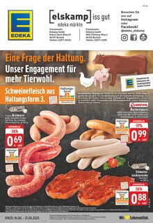 Aktueller EDEKA Prospekt "Aktuelle Angebote" für Bocholt Aktueller EDEKA Prospekt für Bocholt mit Seiten