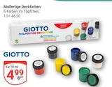GLOBUS - Malfertige Deckfarben Angebot im Prospekt Malfertige Deckfarben bei GLOBUS im Prospekt "" für 4,99 €