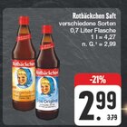 Saft Angebote von Rotbäckchen bei EDEKA Hof für 2,99 €