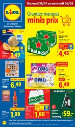 Catalogue Lidl "Grandes marques minis prix" à Villejust et alentours, 73 pages, 31/07/2025 - 06/08/2025