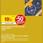 Boîte Cadeau Champs Elysées Assortiment - Lindt en promo chez Intermarché Super Boîte Cadeau Champs Elysées Assortiment - Lindt dans le catalogue Intermarché Super